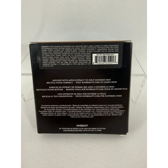 KVD Beauty Good Apple Lightweight Full-Coverage Cream Foundation Balm Medium 051 - Picture 3 of 3